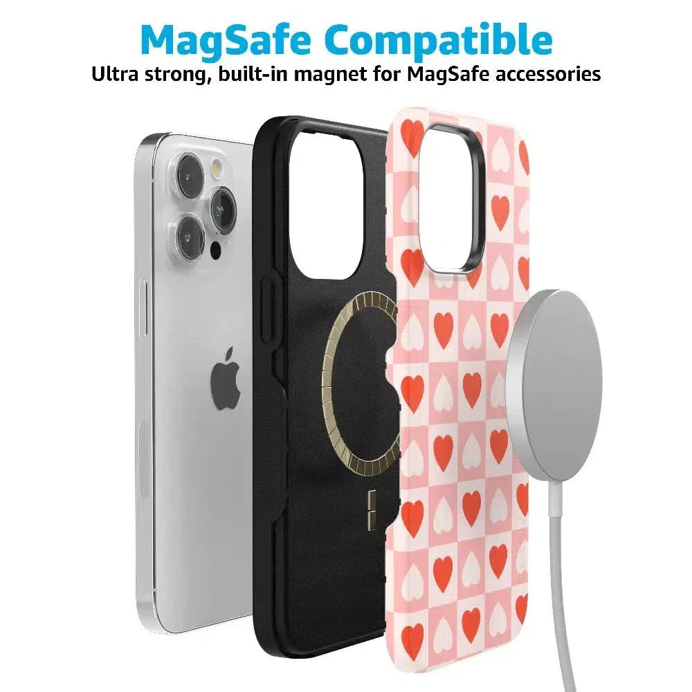 King of My Heart | Checkered Hearts Case