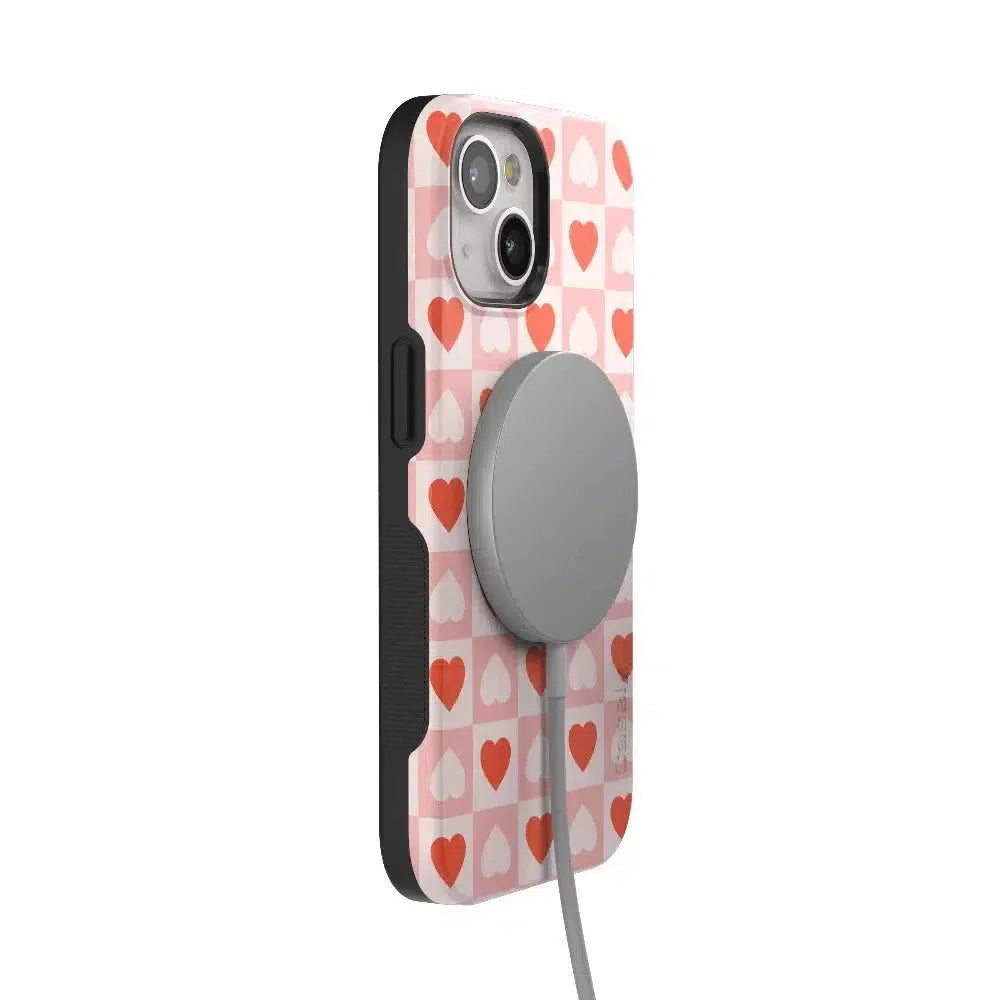 King of My Heart | Checkered Hearts Case