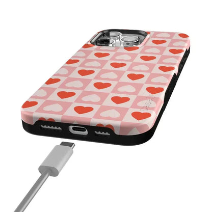 King of My Heart | Checkered Hearts Case