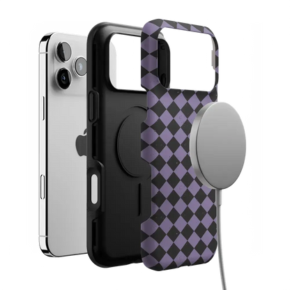Midnight Hex | Purple Checkered Case