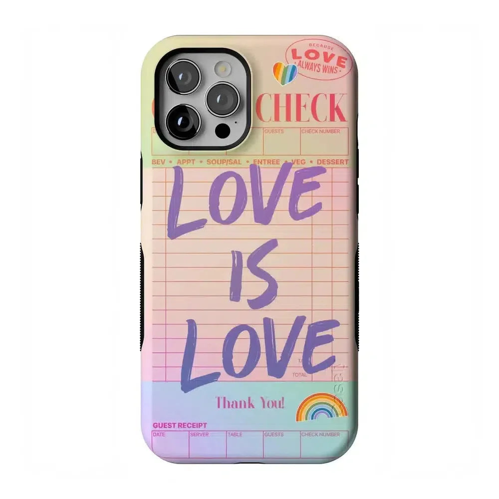 Love is Love | Guest Check Pride Case