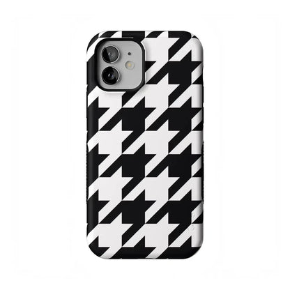 Houndstooth | High Contrast Design Case
