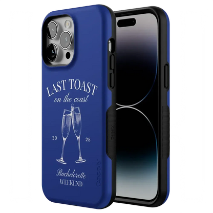 Last Toast | Blue Coastal Bachelorette Case