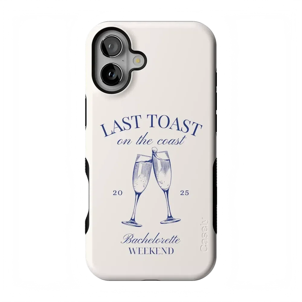 Last Toast | Off-White Coastal Bachelorette Case