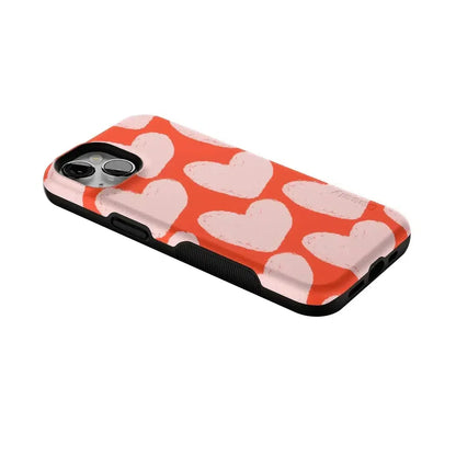 Love You More | Heart Doodle Case