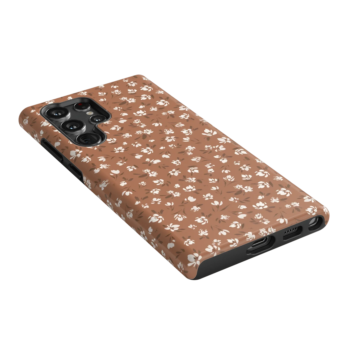 Mocha Meadow | Tiny Flowers Case