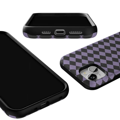 Midnight Hex | Purple Checkered Case