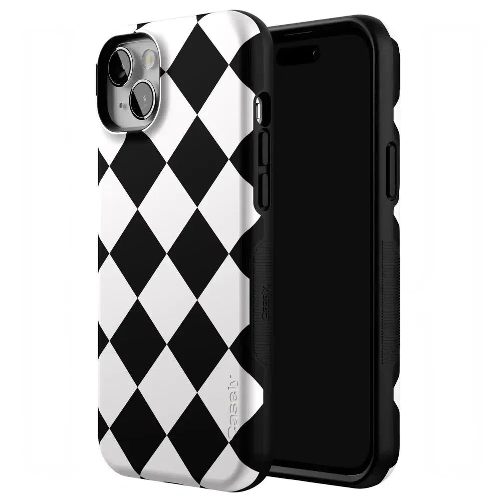 Black Checkerboard | High Contrast Design Case