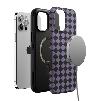 Midnight Hex | Purple Checkered Case
