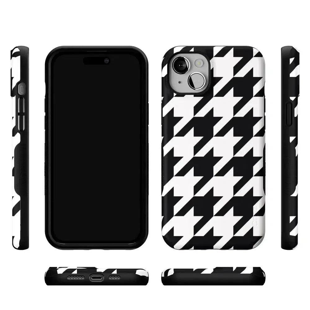 Houndstooth | High Contrast Design Case