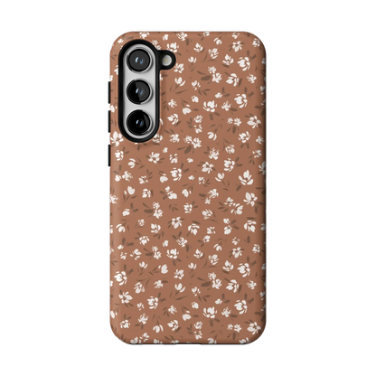 Mocha Meadow | Tiny Flowers Case