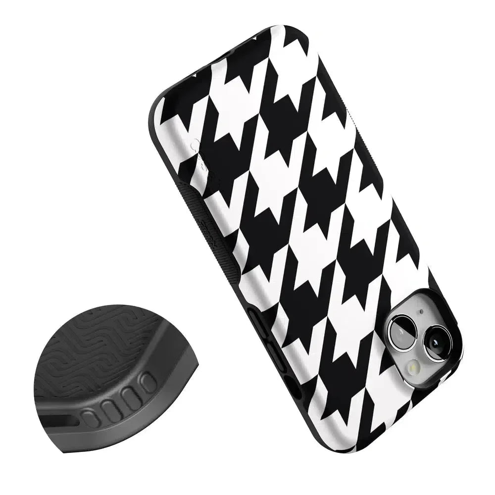 Houndstooth | High Contrast Design Case