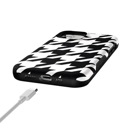 Houndstooth | High Contrast Design Case
