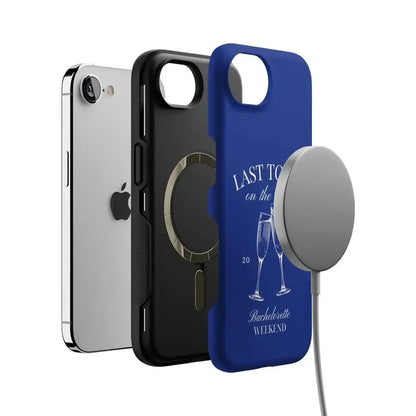 Last Toast | Blue Coastal Bachelorette Case