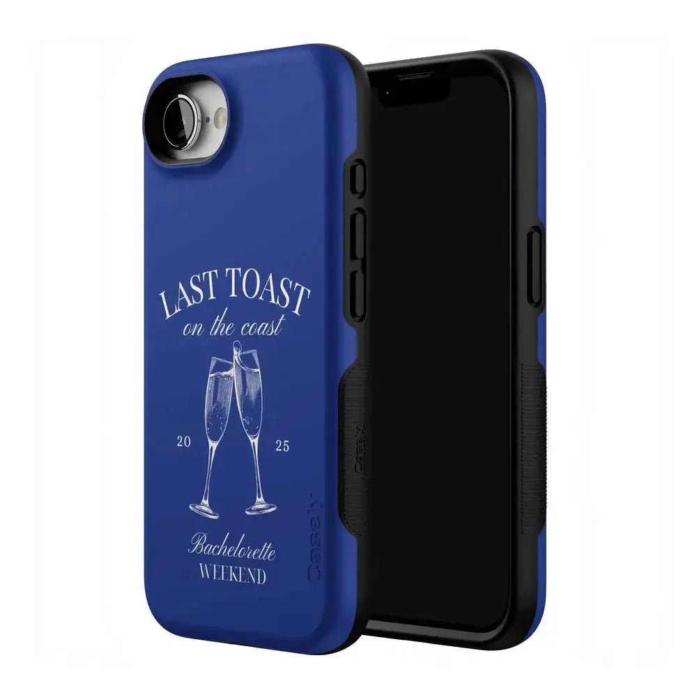 Last Toast | Blue Coastal Bachelorette Case