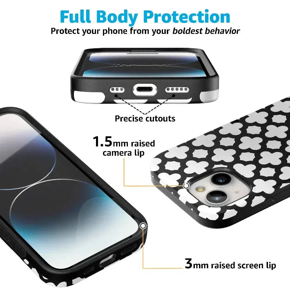 Lattice Tile | High Contrast Design Case