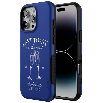 Last Toast | Blue Coastal Bachelorette Case
