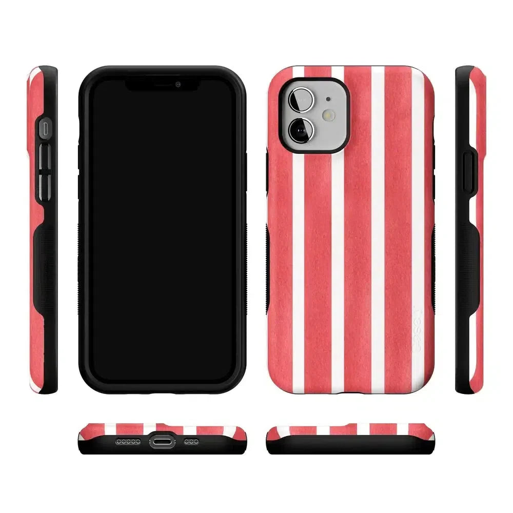 East Coast Summer | Red Stripes Case