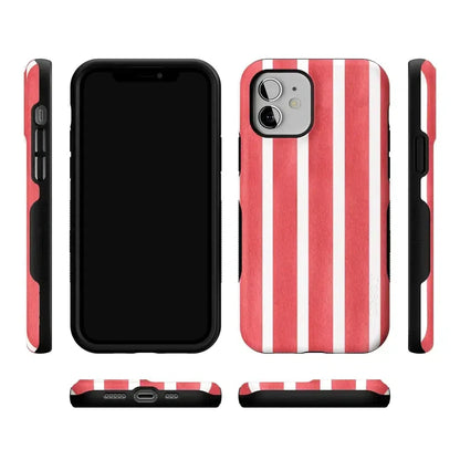 East Coast Summer | Red Stripes Case