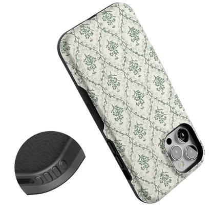 Sage Tapestry | Floral Vines Case