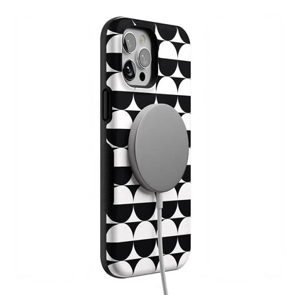 Half Moon | High Contrast Design Case