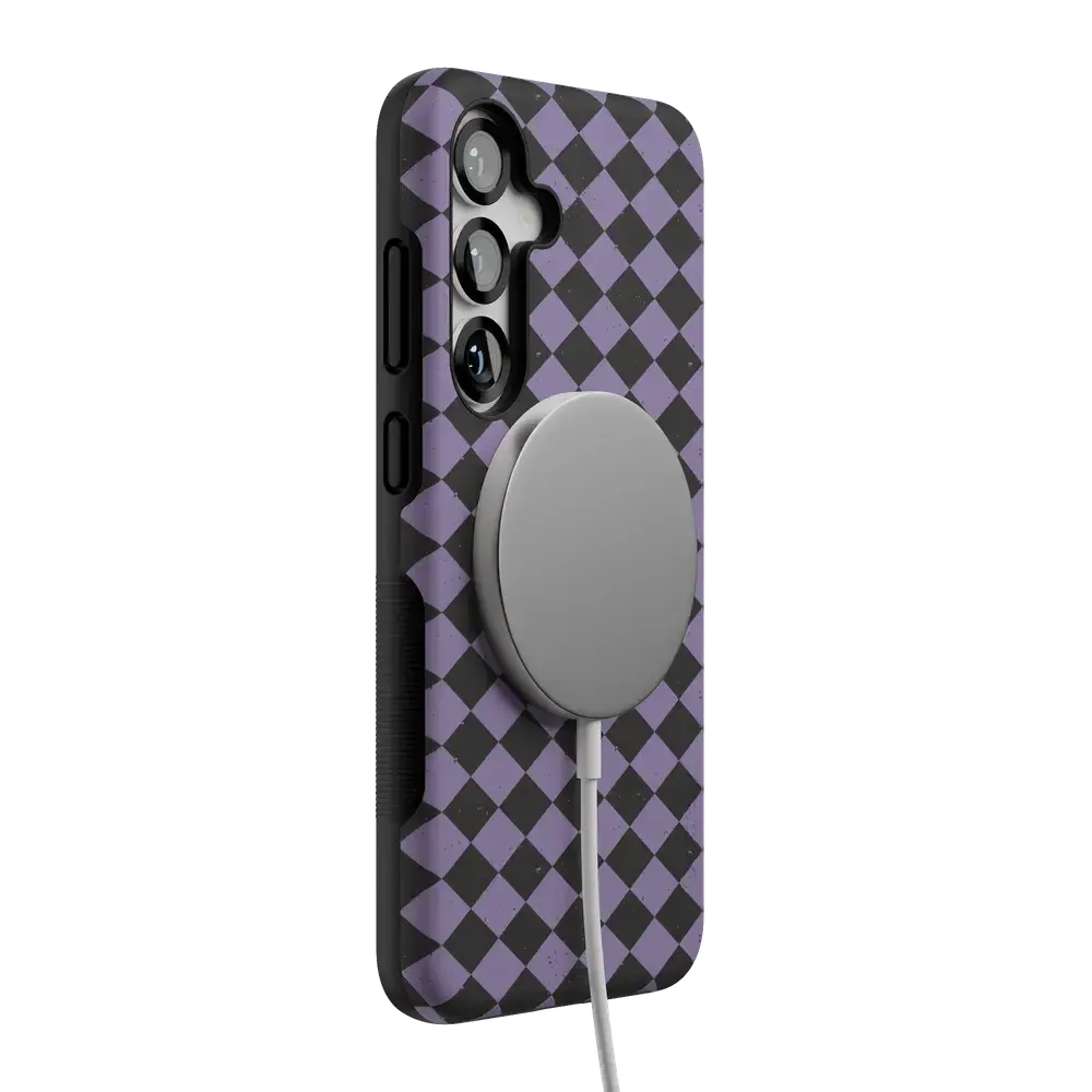 Midnight Hex | Purple Checkered Case
