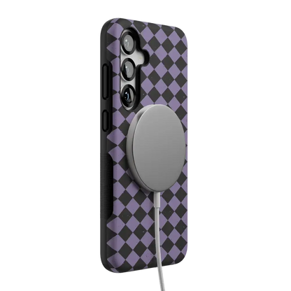 Midnight Hex | Purple Checkered Case