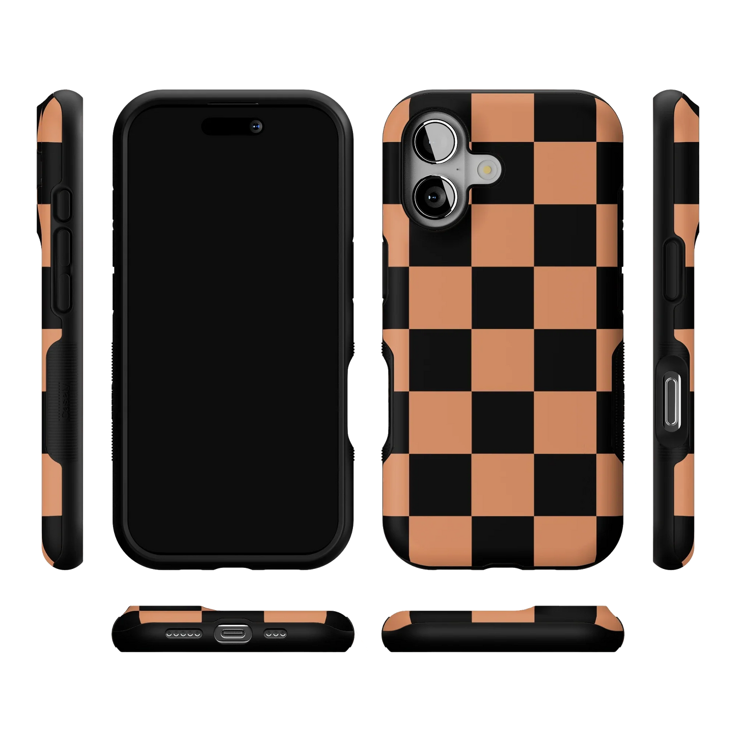 Fit Check | Black & Brown Checkerboard Case