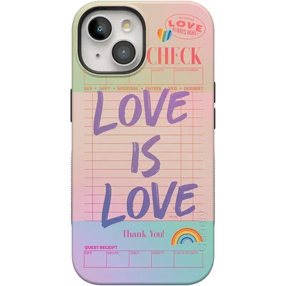 Love is Love | Guest Check Pride Case