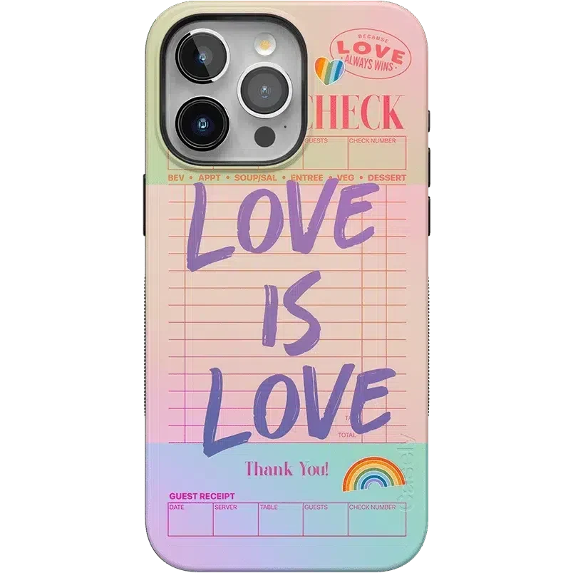 Love is Love | Guest Check Pride Case