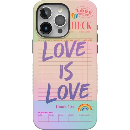 Love is Love | Guest Check Pride Case