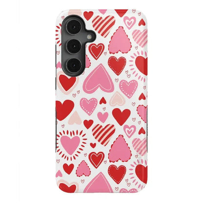 Love Struck | Heart Stickers Case
