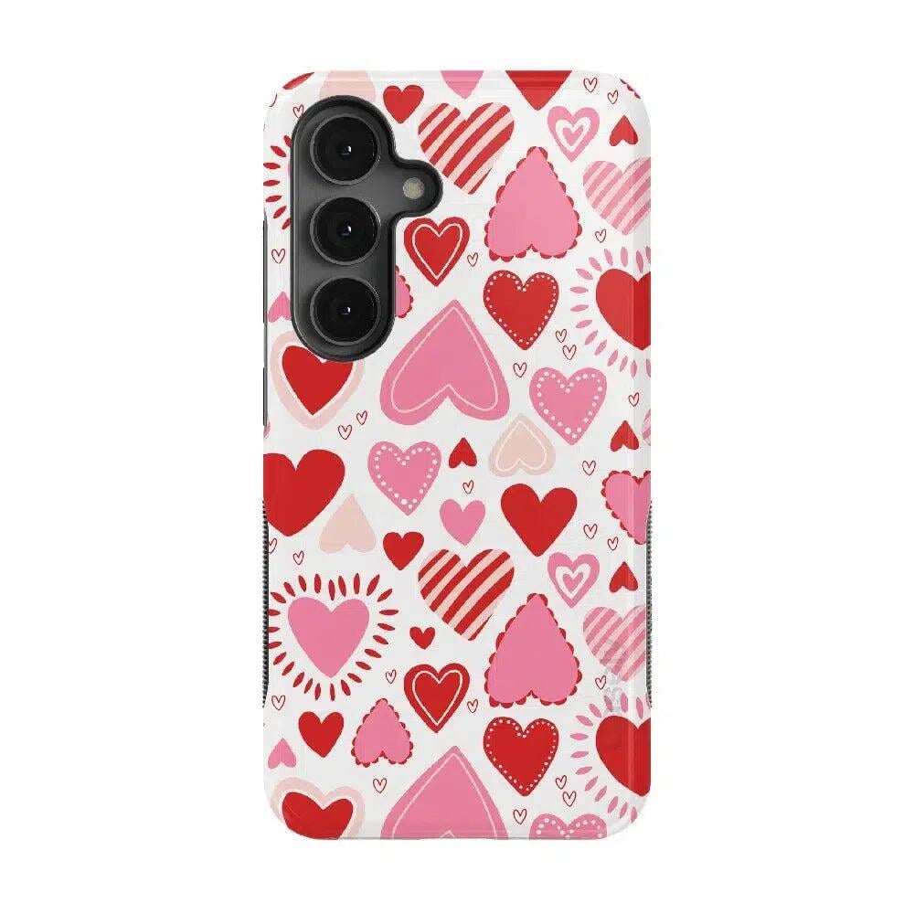 Love Struck | Heart Stickers Case