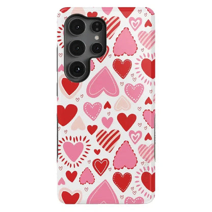 Love Struck | Heart Stickers Case