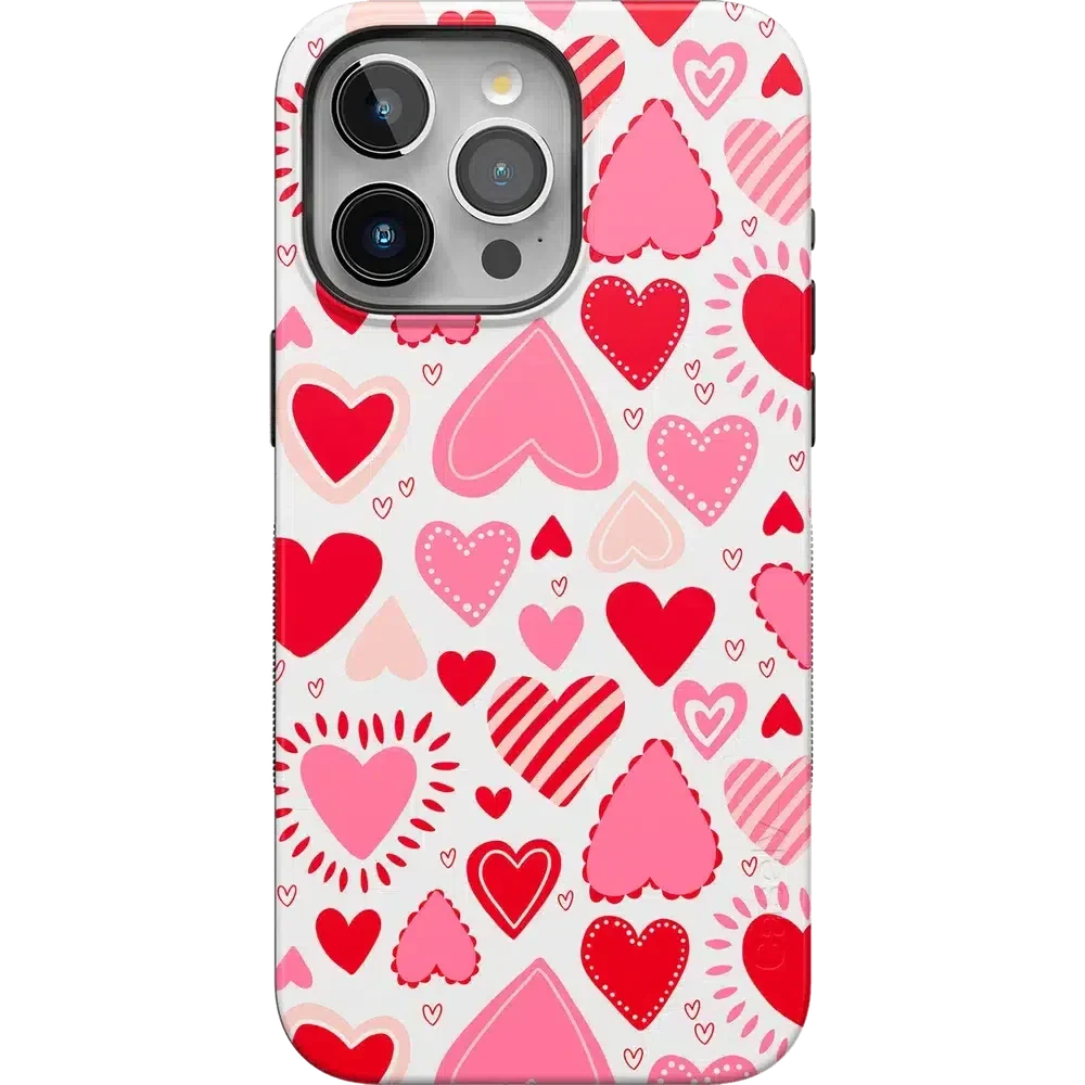Love Struck | Heart Stickers Case