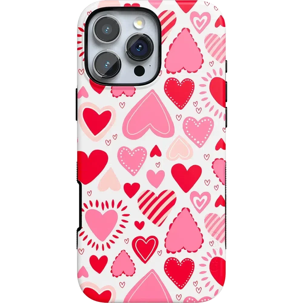 Love Struck | Heart Stickers Case