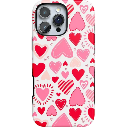 Love Struck | Heart Stickers Case