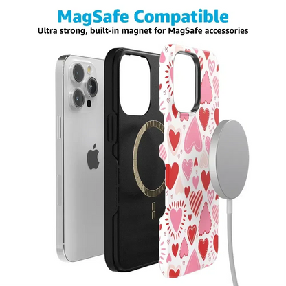 Love Struck | Heart Stickers Case