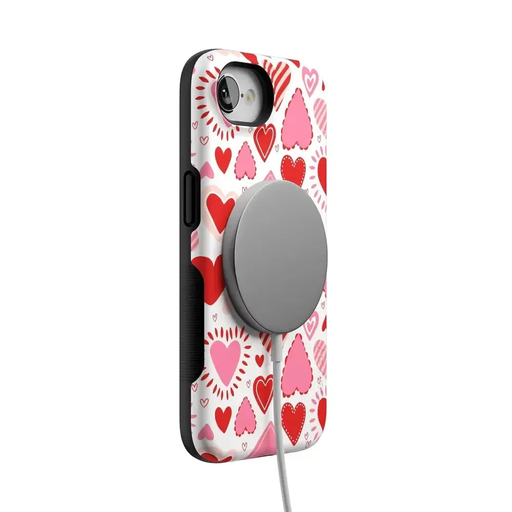 Love Struck | Heart Stickers Case