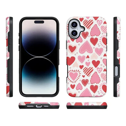 Love Struck | Heart Stickers Case