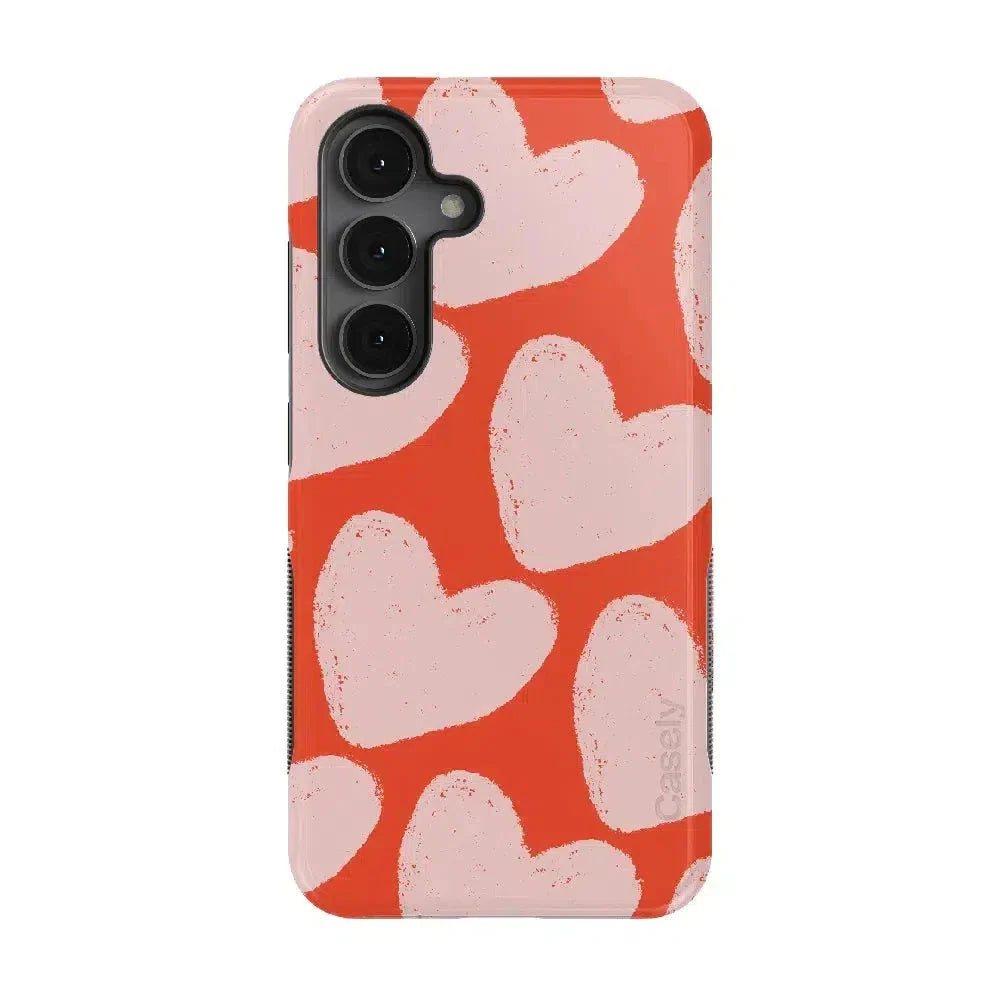 Love You More | Heart Doodle Case