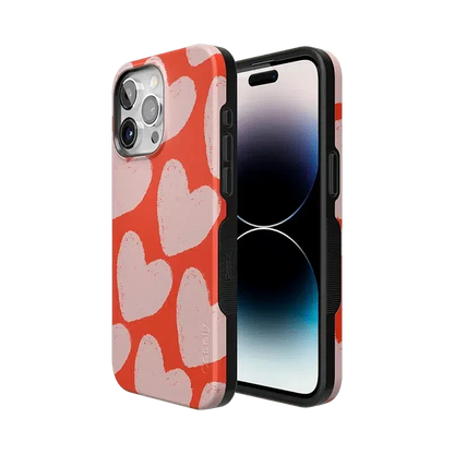 Love You More | Heart Doodle Case