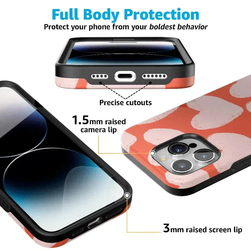 Love You More | Heart Doodle Case