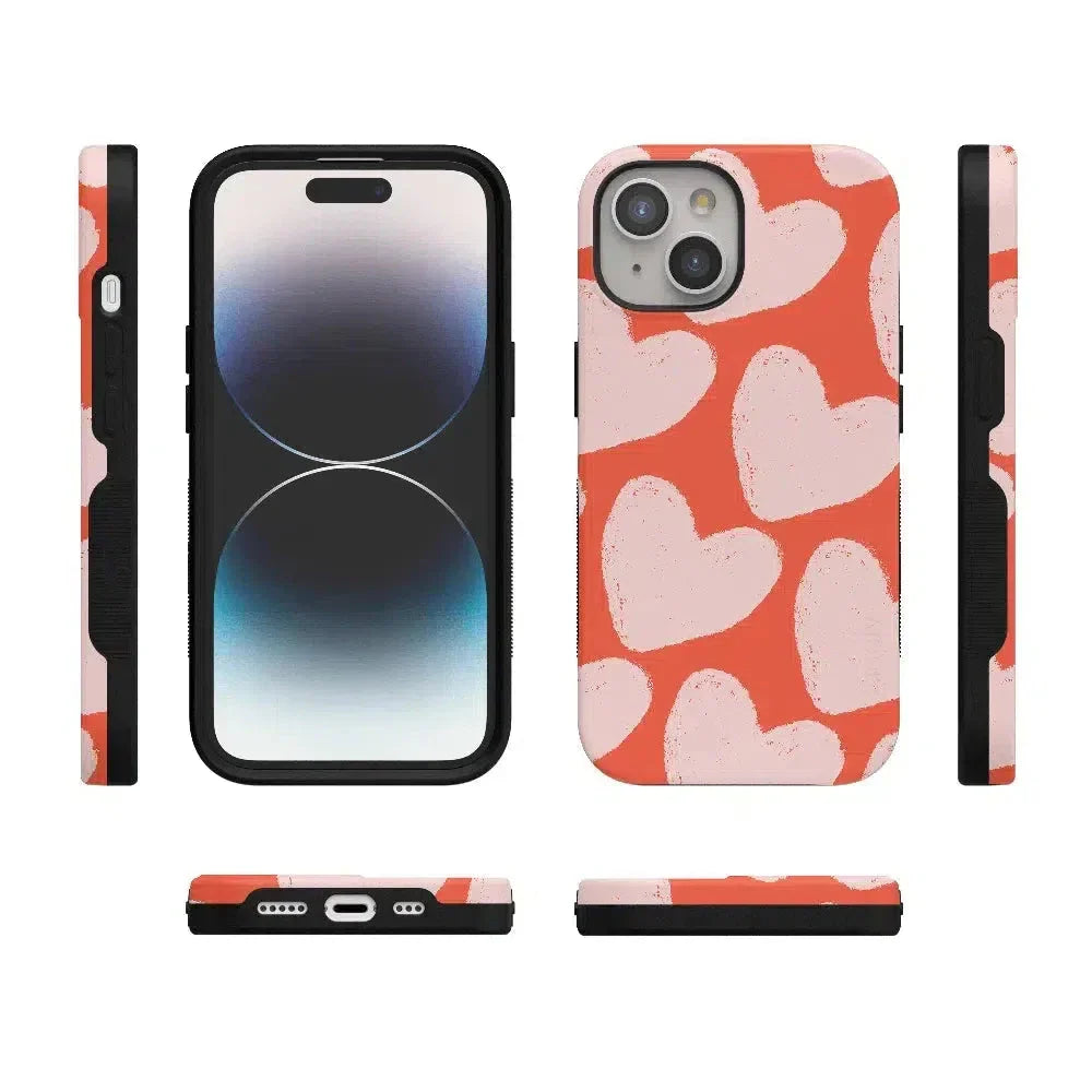 Love You More | Heart Doodle Case