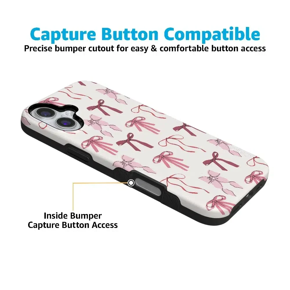 Lover Girlie | Pink Bows iPhone Case