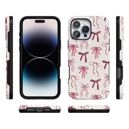 Lover Girlie | Pink Bows iPhone Case