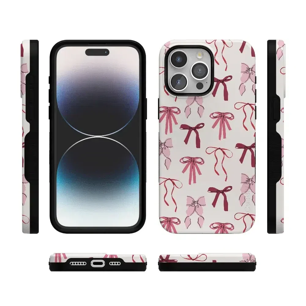 Lover Girlie | Pink Bows iPhone Case