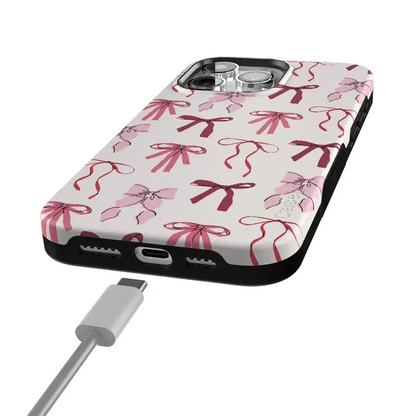 Lover Girlie | Pink Bows iPhone Case