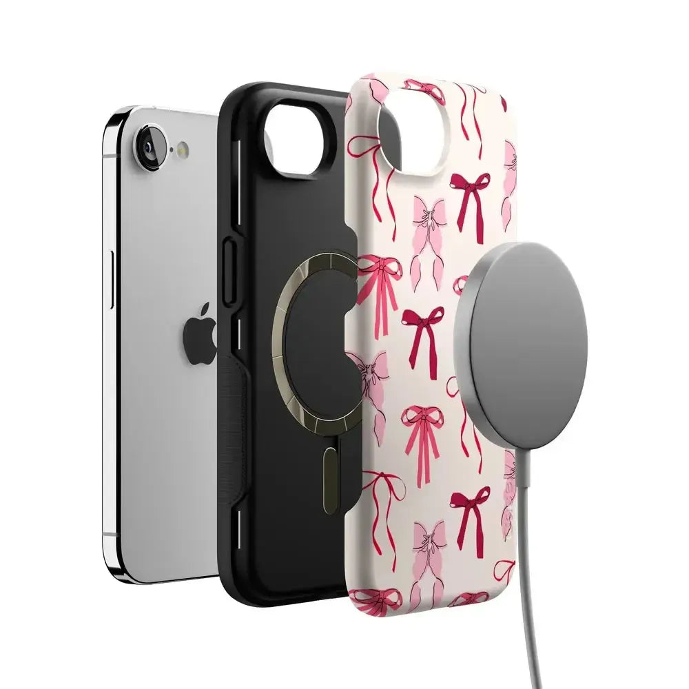 Lover Girlie | Pink Bows iPhone Case