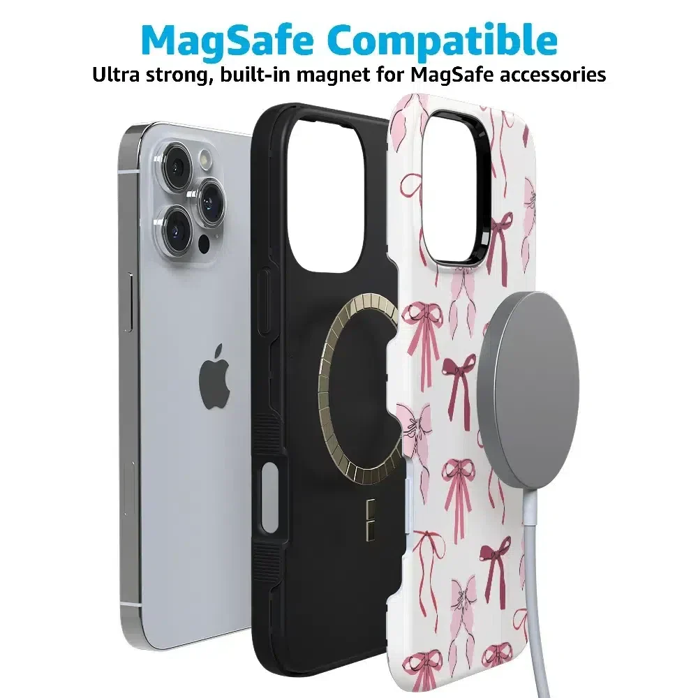 Lover Girlie | Pink Bows iPhone Case